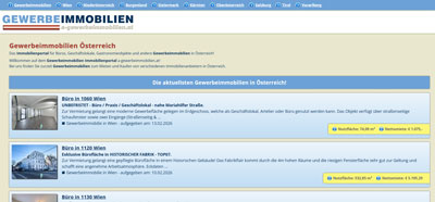 Gewerbeimmobilien